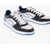 ENTERPRISE JAPAN Two-Tone Leather Rocket Lace-Up Sneakers Black & White