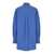 TOTÊME Oversized Blue Shirt With Pointed Collar In Fabric Woman BLUE
