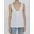 Saint Laurent Henley Tank Top WHITE