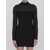 Balmain Pb Labyrinth Knit Dress Black