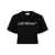 Off-White Off-White Bookish Crop T-Shirt With Print Black