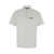 Palm Angels White Polo Shirt With Classic Collar And Logo On The Front In Cotton Man WHITE