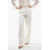 Chloe Single-Pleated Pure Linen Palazzo Pants White