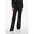 Gucci Wool Blend Palazzo Pants With Hidden Closure Black