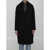 Herno Coat In Wool And Nylon BLACK