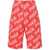 ERL Erl Erl X Coca Cola Printed Shorts RED