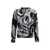 Alexander McQueen Alexander McQueen Black And Silver Knitwear Black