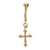 Emanuele Bicocchi Emanuele Bicocchi Earring Cross Gold GOLD