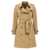 Burberry Burberry Medium 'Heritage Chelsea' Trench Coat Beige