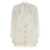 Balmain Balmain Silk Insert Tweed Dress WHITE