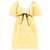 Ganni Ganni "Botanical Jacquard" Dress YELLOW