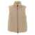 Brunello Cucinelli Brunello Cucinelli Reversible Knit Insert Vest Beige