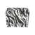 ROTATE Birger Christensen 'Zebra' top White/Black