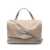 Zanellato Zanellato Medium Postina Leather Bag In Calfskin With Shoulder Strap Beige