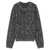 Versace Versace Jacquard Pattern Cotton Blend Sweater Black