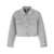 Versace Versace Short Baroque Wool And Cashmere Jacket GREY