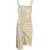 RABANNE Rabanne Asymmetric Midi Dress With Front Drapery SILVER