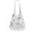 RABANNE Rabanne Large 'Sparkle' Shoulder Bag Made Of Discs SILVER