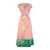 Aspesi Aspesi Floral Patterned Cotton Long Dress PINK