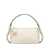 Valentino Garavani Valentino Garavani Small Leather Rockstud Shoulder Bag WHITE