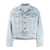 Alexander Wang Alexander Wang Denim Jacket With Printed Logo BLUE