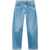 Alexander Wang Alexander Wang Wide-Leg Low-Rise Cotton-Blend Jeans BLUE