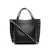 Valentino Garavani Valentino Garavani Rockstud Small Leather Tote Bag Black