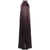 Stella McCartney Stella McCartney Long Jumpsuit In Glossy Viscose Blend With Chain Detail At The Neckline BROWN