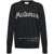 Alexander McQueen Alexander McQueen Crewneck Cotton Sweater With Front Logo GREY