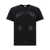 Alexander McQueen Alexander McQueen Cotton T-Shirt With Front Logo And Skull Print Black