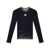 Diesel Diesel Ribbed Cotton Sweater With Gradient Effect Black