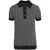 Balmain Balmain Short-Sleeved Wool And Linen Polo Shirt With Print NERO E BEIGE