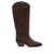 ASH Ash Dolly High Suede Leather Boots With Square Toe BROWN