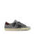 Golden Goose Golden Goose Super-Star Calf Leather Sneakers With Glitter Design SILVER