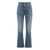 Golden Goose Golden Goose Embroidered Patch Cropped Jeans BLUE