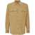 DSQUARED2 DSQUARED2 Cotton Corduroy Shirt With Front Patch Pockets Beige