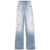 DSQUARED2 DSQUARED2 Wide-Leg Cotton Jeans With A Worn Effect BLUE