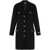 Versace Versace Coat In Double Wool Crepe Stretch Clothing Black