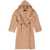 Balenciaga Balenciaga Wool Fringed Coat Beige