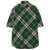 Burberry Burberry Check Motif Cotton Shirt GREEN