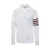 Thom Browne Thom Browne 4-Bar Oxford Shirt In Silk Blend WHITE