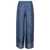 OBIDI Obidi Printed Silk Trousers BLUE