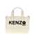 Kenzo Small 'Kenzo Utility' shopping bag White/Black
