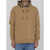 Burberry Check Cotton Blend Hoodie BEIGE