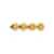 Versace Versace Right Medusa Tribute Hair Pin GOLD