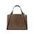 Stella McCartney Stella McCartney Embossed Logo Tote Bags BROWN