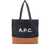 A.P.C. A.P.C. Axel E W Tote Bag Bags BROWN