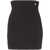 Balmain Balmain High-Waisted And Form-Fitting Viscose Miniskirt Black