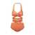 ALESSANDRO VIGILANTE Alessandro Vigilante 2 Piece Bikini Set ORANGE