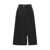 JW Anderson JW Anderson A-Line Patchwork Skirt Black